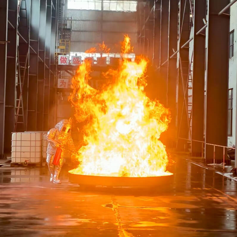 PLENT & SXFIREPRO Kompletní terénní pokusy o nové hasičské pěnové produkty